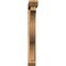 Ekena Millwork Funston Slat Smooth Bracket w/ Offset Brace, Western Red Cedar, 5 1/2"W x 38"D x 44"H BKT0604X38X44FST06SWR - alternate 4